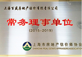 Executive director(President) member of Shanghai Real Estate Appraiser Association